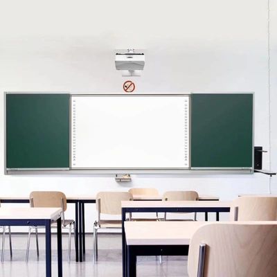 82-120 polegadas Tabuleiro interativo econômico com projetor para crianças K-12