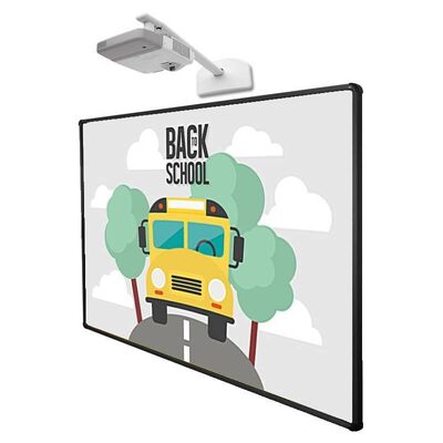 Quadro Interativo com Resolução 32768*32768, 10 Pontos de Toque e Tecnologia de Toque Infravermelho