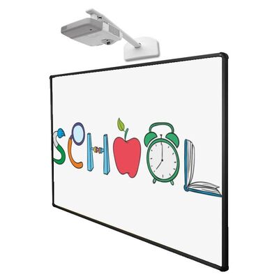 Tabuleiro inteligente interativo com tecnologia infravermelha de toque de 10 pontos e compatibilidade multi-OS para educação e negócios