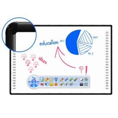 Tabuleiro inteligente interativo com tecnologia infravermelha de toque de 10 pontos e compatibilidade multi-OS para educação e negócios