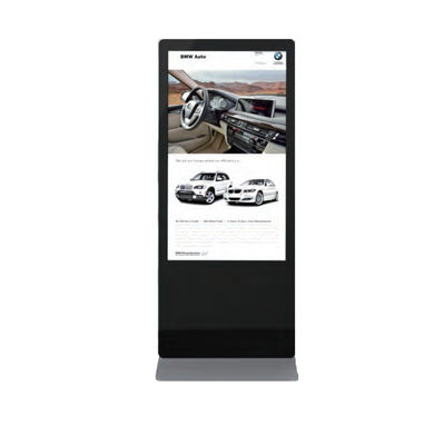 assoalho de 65in que está a exposição do Signage de Digitas 178 graus de produto NOVO da fábrica da aprovação HD do FCC