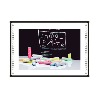 82-120 infravermelho preto Whiteboard interativo 1855x1280mm do 16:10 do 16:9 do 4:3 do certificado do CE da polegada para a educação escolar