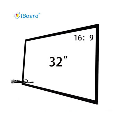 32" quadro infravermelho da folha de prova da conversão do painel do tela táctil de USB multi para a tela do espelho