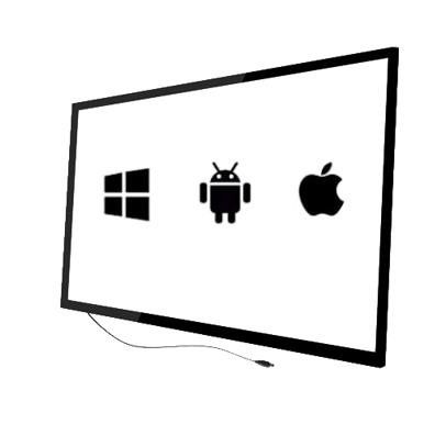 49" IR Touch Frame Screen Touch Overlay Kits para touch display Tamanho personalizado