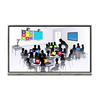 65 tela táctil interativo de Whiteboard Android 11 da placa esperta do LCD 4K com USB-C
