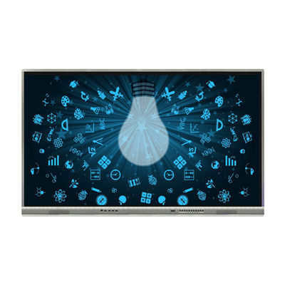 65 tela táctil interativo de Whiteboard Android 11 da placa esperta do LCD 4K com USB-C