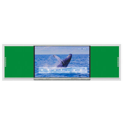 Novo painel nano inteligente de 86 polegadas com computador interativo em um painel branco Smart TV monitores painel preto