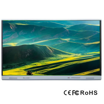 55" do IR de toque do painel de Digitas da placa 4K HD Multifuntional Android da tevê visualização ótica 11,0 de tela táctil interativa