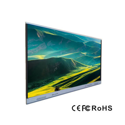 55" do IR de toque do painel de Digitas da placa 4K HD Multifuntional Android da tevê visualização ótica 11,0 de tela táctil interativa