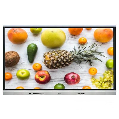 4K Interactive Whiteboard IFPD Smart Monitors Multi Touch Screen Display com câmera e microfone tudo em um computador para a escola