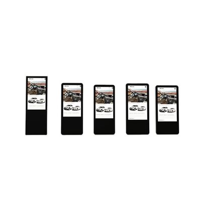 Tipo painel do toque A do projeto novo o multi do LCD conduziu o quiosque do tela táctil do quiosque da indicação digital para anunciar