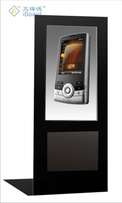 Equipamento de publicidade Tela sensível ao toque capacitiva Sinalização digital Quiosque Piso LCD interativo