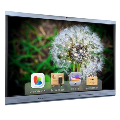 Android 11 IR Whiteboard interativo 65 75 crianças de OTA Multi Touch Points For do porta usb do tela plano de uma série de 86 polegadas YL