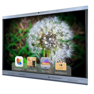Android 11 IR Whiteboard interativo 65 75 crianças de OTA Multi Touch Points For do porta usb do tela plano de uma série de 86 polegadas YL