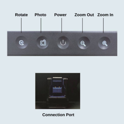 2022 HD Document Visualizer Camera Audio Presenter Visual Para Ensino 8 Mega Pixel