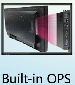 IBoard Portátil Painel Plano Interativo Preto Mini Integrado OPS I7 Geração I5 Intel Core