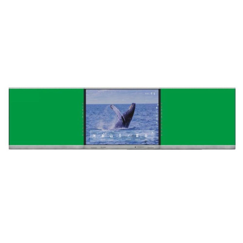 Tabela Inteligente 75 86 98 polegadas Tabela Branca Preta Verde Android Win Sistema Duplo Painel Táctil Display Para Universidade