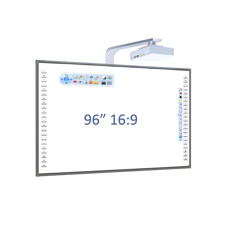 84/87/92/98 10 polegadas de pontos de infravermelho Dedo Multi-Touch Interativo Tabuleiro Eletrônico Inteligente