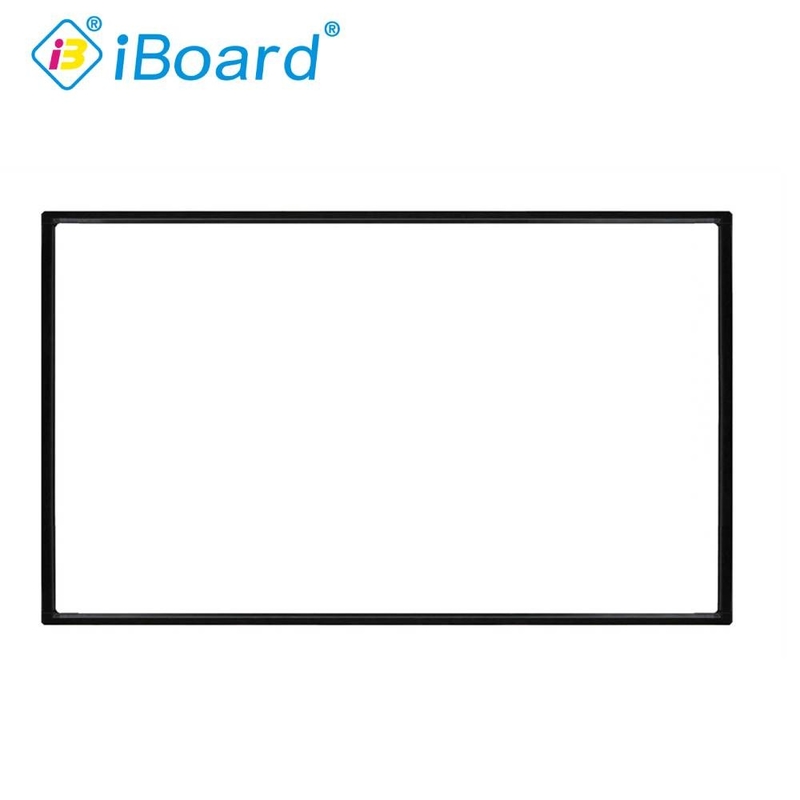 Iboard Interativo Tabuleiro Branco Superposição Infravermelho Toque 120 polegadas 10 pontos USB Port 4K Projector Tabuleiro Branco Para sala de aula