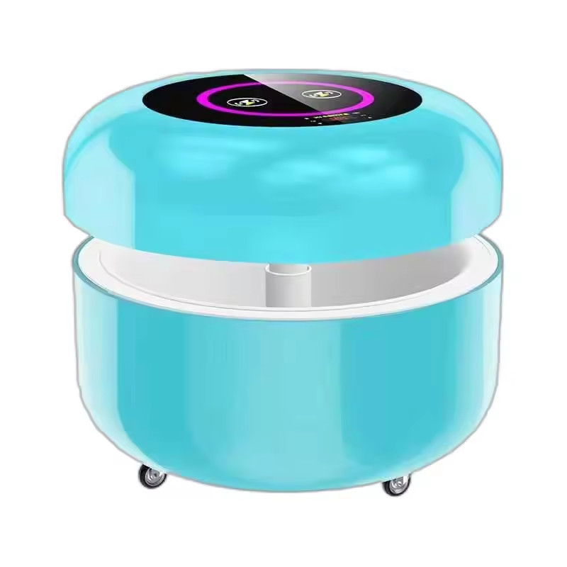Frigorífico móvel inteligente X1 portátil com rodas universais cobertura de elevação hidráulica 130L Frigorífico carregamento sem fio