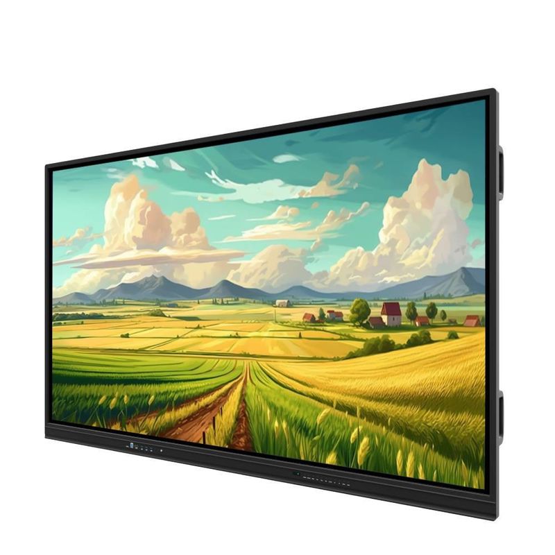 Iboard EDLA Google Certificado Android 13 Multi Window Whiteboard Software Fone de ouvido Microfone Câmera Mobile Stand opcional