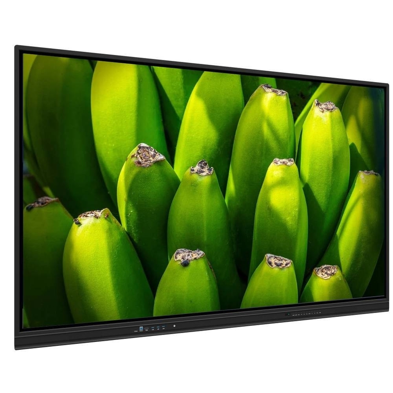 LCD Smart Board 75 86 polegadas USB HDMI TYPE-C WIFI BT alto-falantes Inbuilt Android PC Media Player para sala de aula de palco