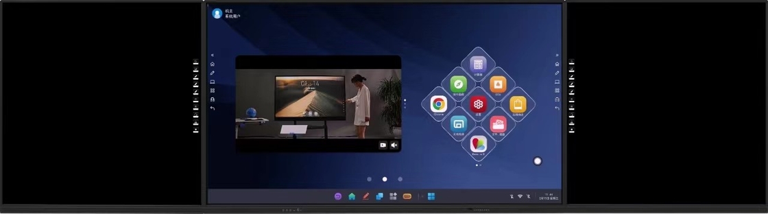 Fábrica Equipamento de ensino escolar de 75 polegadas Smart Multifuncional Nano Digital Interconnected Tabuleiros de escrita