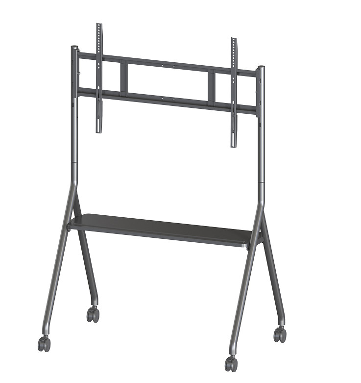 Gráfico móvel para IFPD Mobile Stand Fit For Size 55/ 65/ 75/ 86 Smart TV em movimento