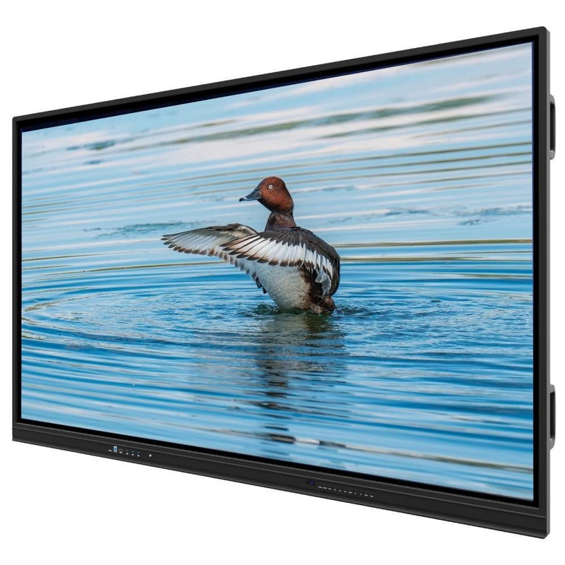 LCD Smart Board Windows Os 10 ou 11 Pro Ativado Opcional 4K UHD 3840*2160 Resolução AC 110-240V Voltagem TF OPS Slot Para aulas escolares