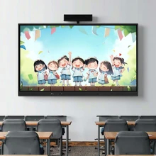 Experimente os benefícios de teclas de acesso rápido de dois lados e superfície cerâmica com uma tela de quadro branco inovadora