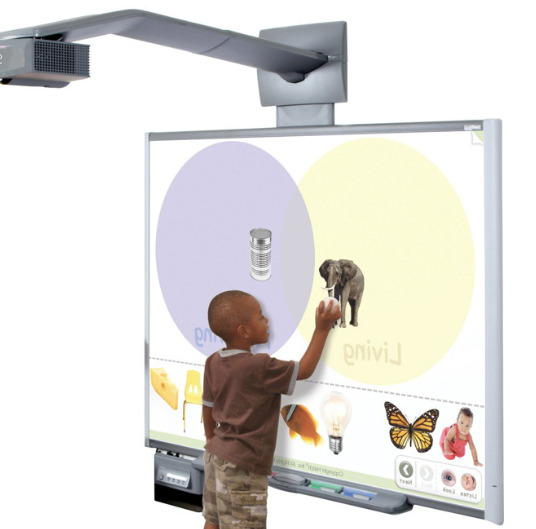 Característica 5 Tecnologia infravermelha para grande área de exibição e suporte à colaboração em sala de aula no Iboard Interactive Whiteboard