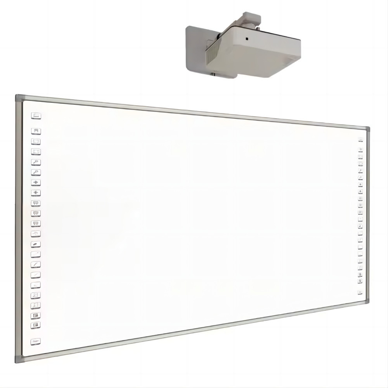 Câmera externa All-in-One Touch Screen Whiteboard com tampa traseira de metal e câmera interna/externa opcional