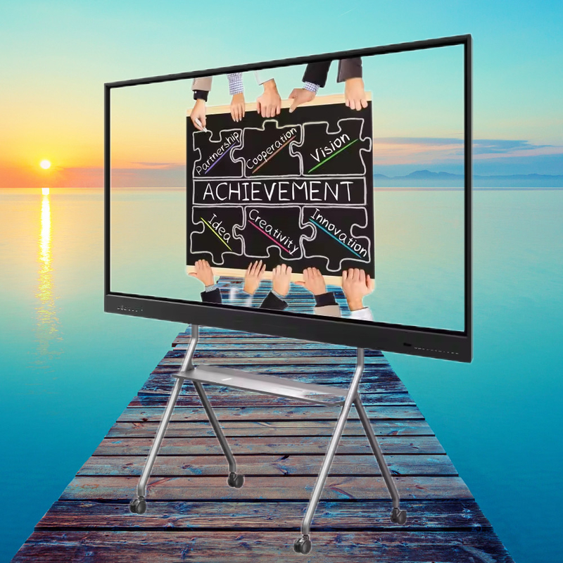 IBoard Factory 86 polegadas Interativo Digital Whiteboard Smart Touch Panel Display para Educação Escolar Conferência Online Office