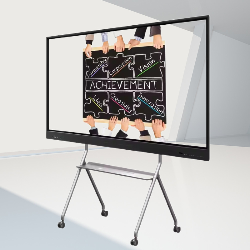 86 polegadas 4k Digital Smart Flat Panel Multi-Touch Screen quadros interativos para ensino escolar Conferência de reunião