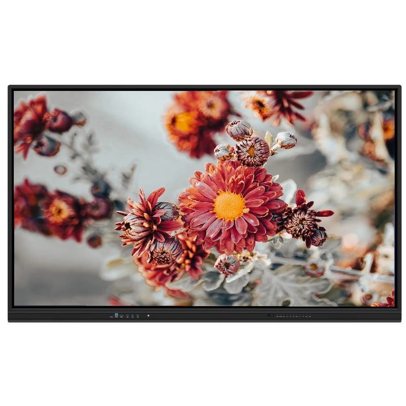 65 75 86 polegadas Interativo touch screen monitor Metal 2x15W alto-falantes WIFI Bluetooth Wireless Compartilhar de PAD telefone laptop para escolas Educação desempenho do escritório