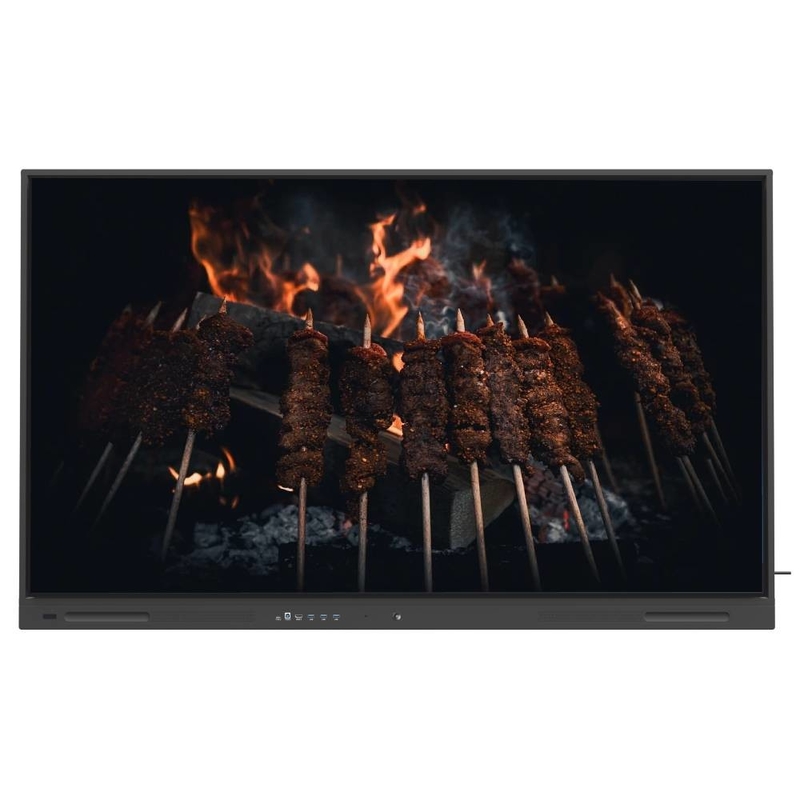 LCD Smart Board 65 75 86 Inch Atualização on-line 4K Touchscreen Display Com Ferramentas de Ensino Software para Zoom Equipes de reunião uso de ensino