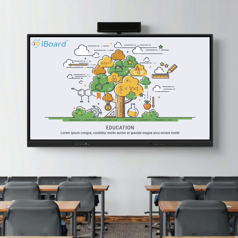 55 65 75 86 polegadas 4K LCD Interativo Whiteboard Painel Digital Sala de aula inteligente Tabela eletrônica Digital Smart Board para ensino