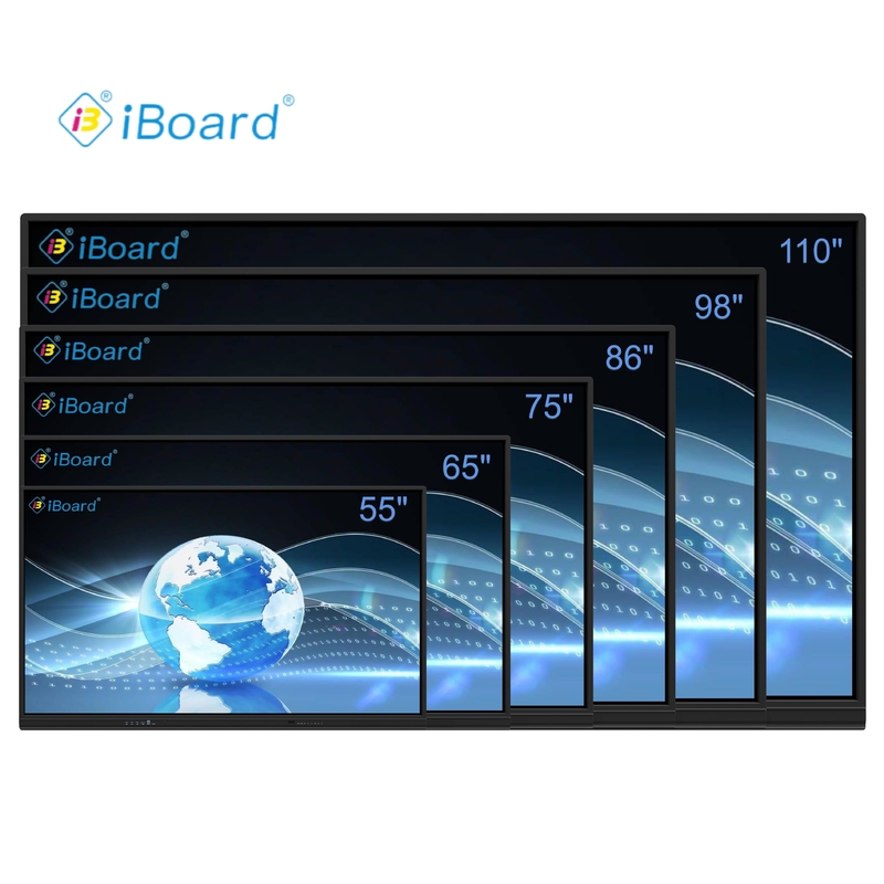 50 Anos de Vida Interativo touchscreen Whiteboard Android 11 8 64G para o seu negócio