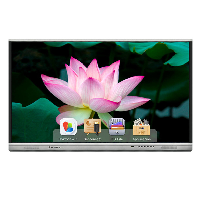 Painel de toque interativo IR para sala de aula inteligente com monitor de toque LED e ecrã interativo de toque
