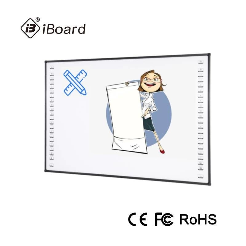 32768*32768 Resolução Iboard Tabuleiro Interativo com superfície cerâmica e 0%-95% de humidade Condição de armazenamento
