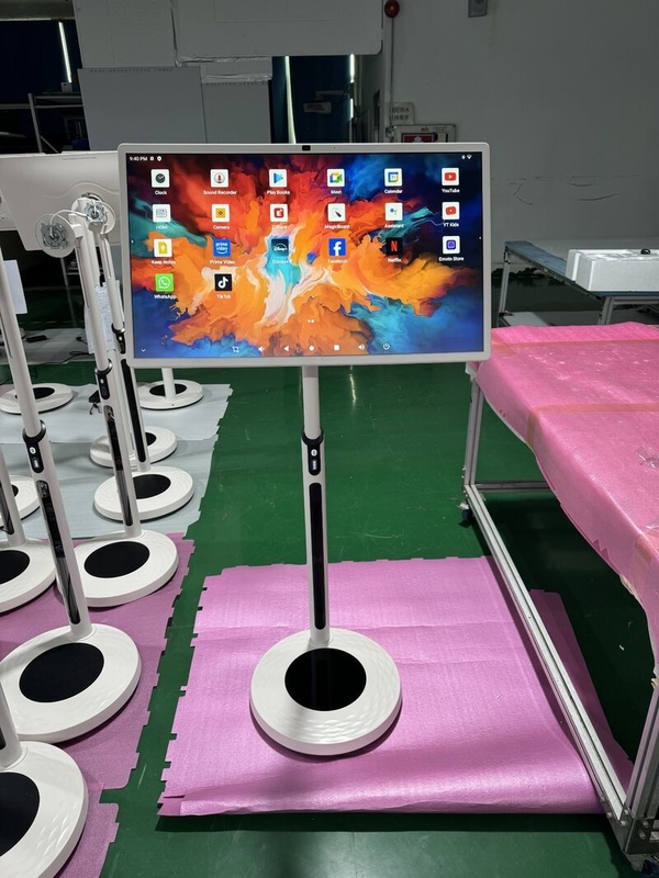 iBoard 32 polegadas Android 13 Smart Touch Screen Wireless Display In-Cell Com Câmera 5-7H Longa duração da bateria Stand ajustável