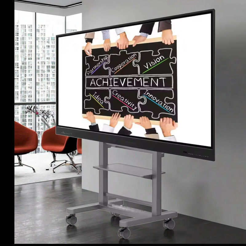 IBoard 4K Display interativo de 75 polegadas Educação Ensino Escolar Tabuleiro Interativo Tabuleiro Inteligente Ecrã Táctil