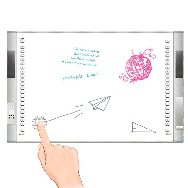 Advanced All In One Interactive Whiteboard com tecnologia de toque infravermelho e opcional Ops Computer