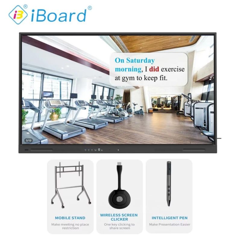 Display interativo Display interativo Touch Displays Promethean Interactive Whiteboard Smart Whiteboard Electronic Touch Screen Display para reuniões sala de aula