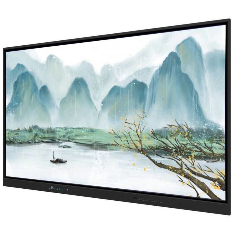 Iboard Tabuleiro Interativo 75 polegadas de saída USB Painel de toque Display em quadro preto Cor para educação Aplicações de escritório de negócios com software poderoso