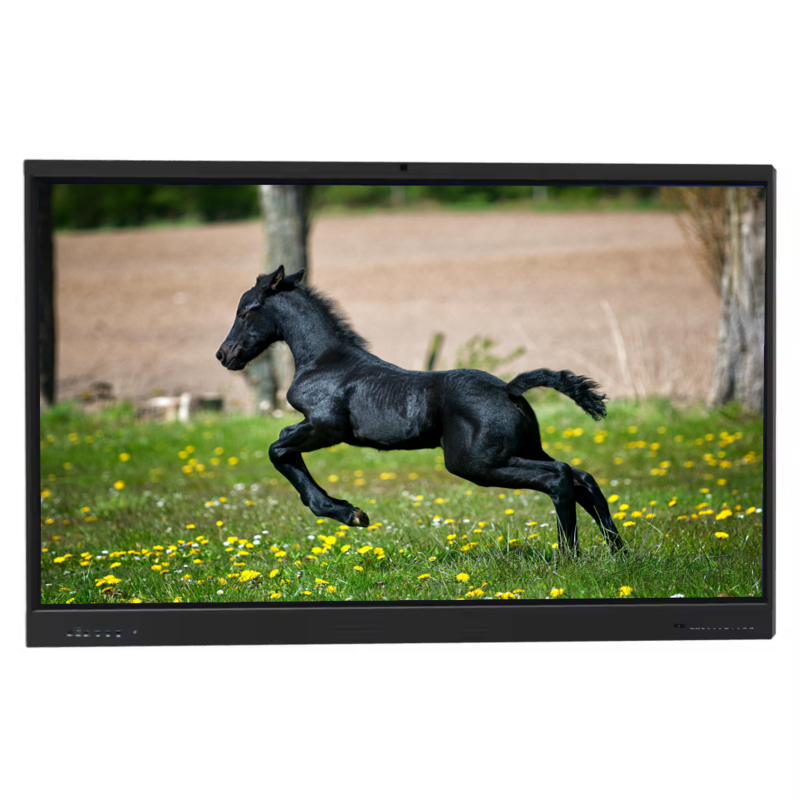 Quadro Interativo 4K de 65 75 86 Polegadas, Lousa Digital Inteligente com Tela Sensível ao Toque, Certificado Google EDLA, para Ensino Escolar e Escritório