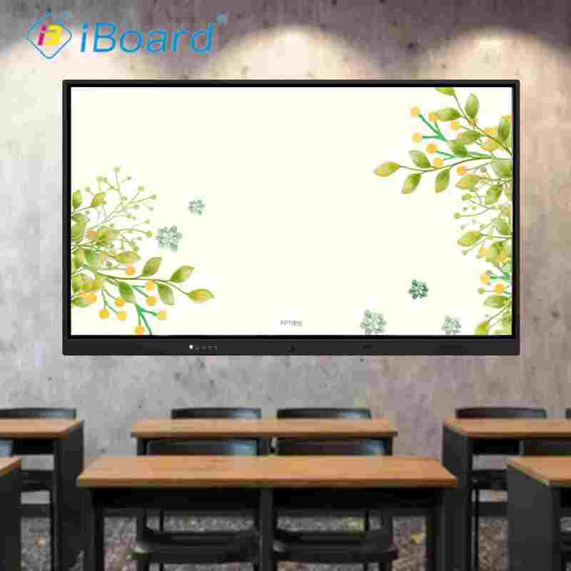 65 polegadas Interativo Flat Panel Display Touch Screen Monitor com sistema Android para sala de aula inteligente