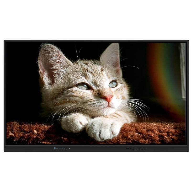 Quadro Interativo Iboard 65 75 86 Smart Home School Education Meeting Monitor Com Android Wifi Projeção Sem Fio Alto-falantes