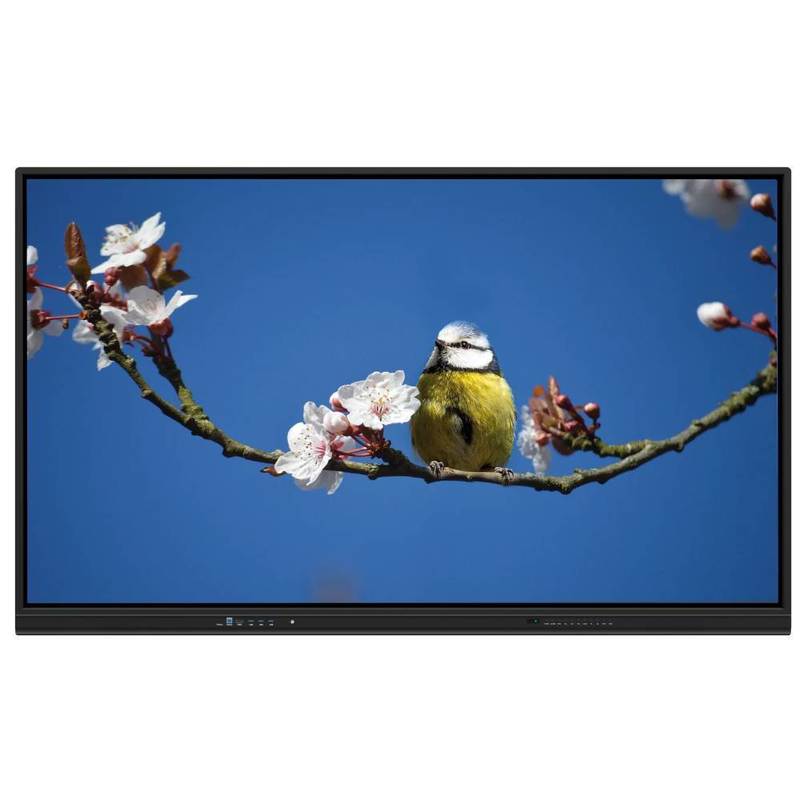 LCD Smart Board Tabuleiro Interativo com Android 14/15 EDLA Certificação 65/75/86 polegadas Suporte Multi-OS para ensino e reuniões