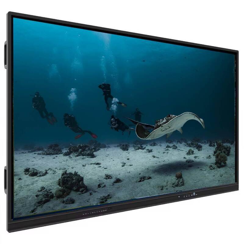 IBoard 55-98 polegadas Interativo Whiteboard Smart Teaching Board com 4K HD Display Dual System Windows e Android Anti-reflexo vidro temperado